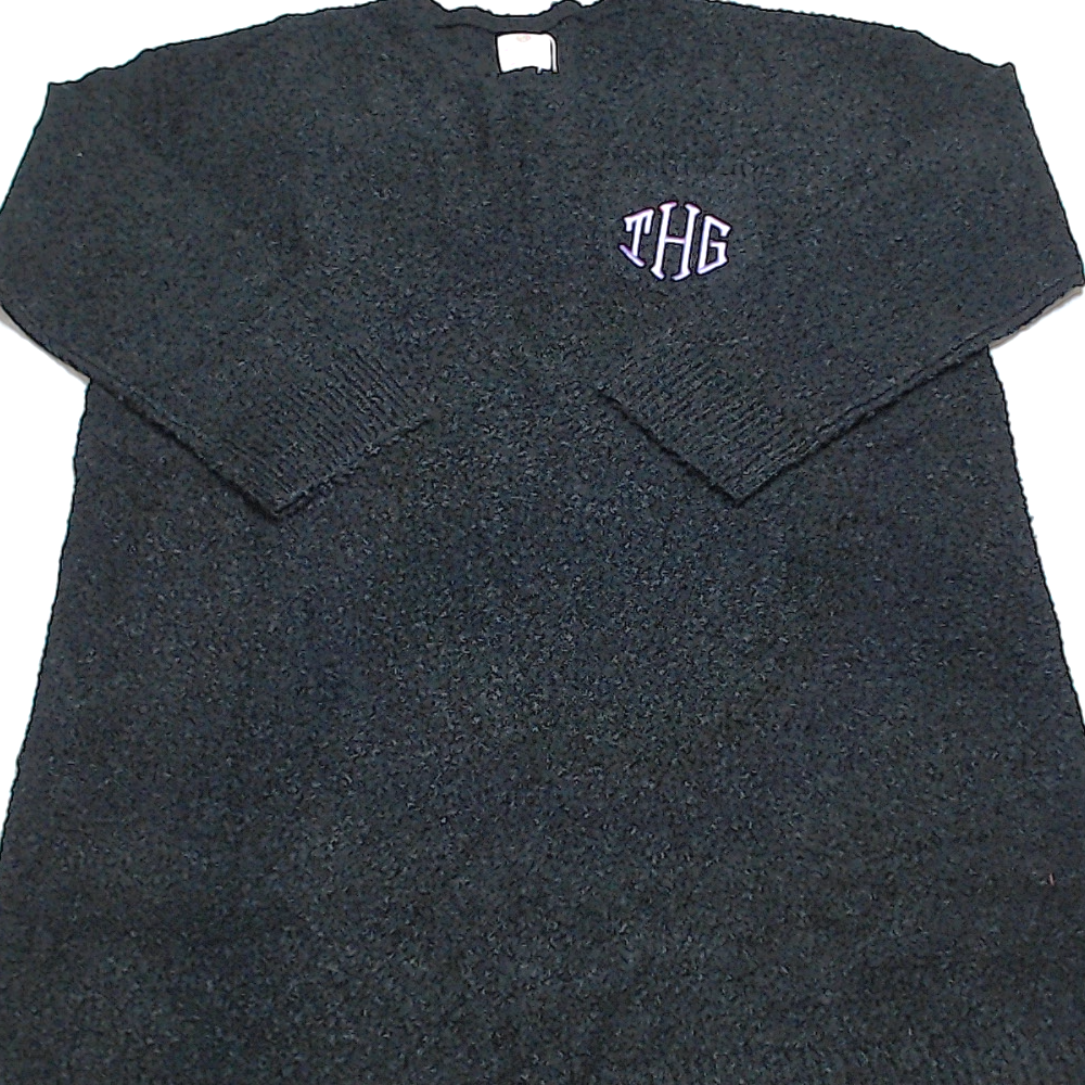 BLOOPER CLOTHING: Monogrammed Sweater Dress