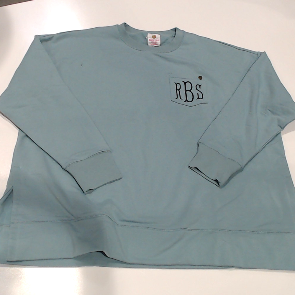 BLOOPER CLOTHING: Monogrammed Crewneck Sweatshirt