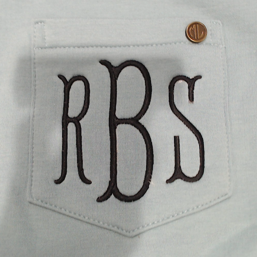 BLOOPER CLOTHING: Monogrammed Crewneck Sweatshirt