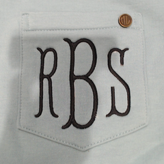 BLOOPER CLOTHING: Monogrammed Crewneck Sweatshirt