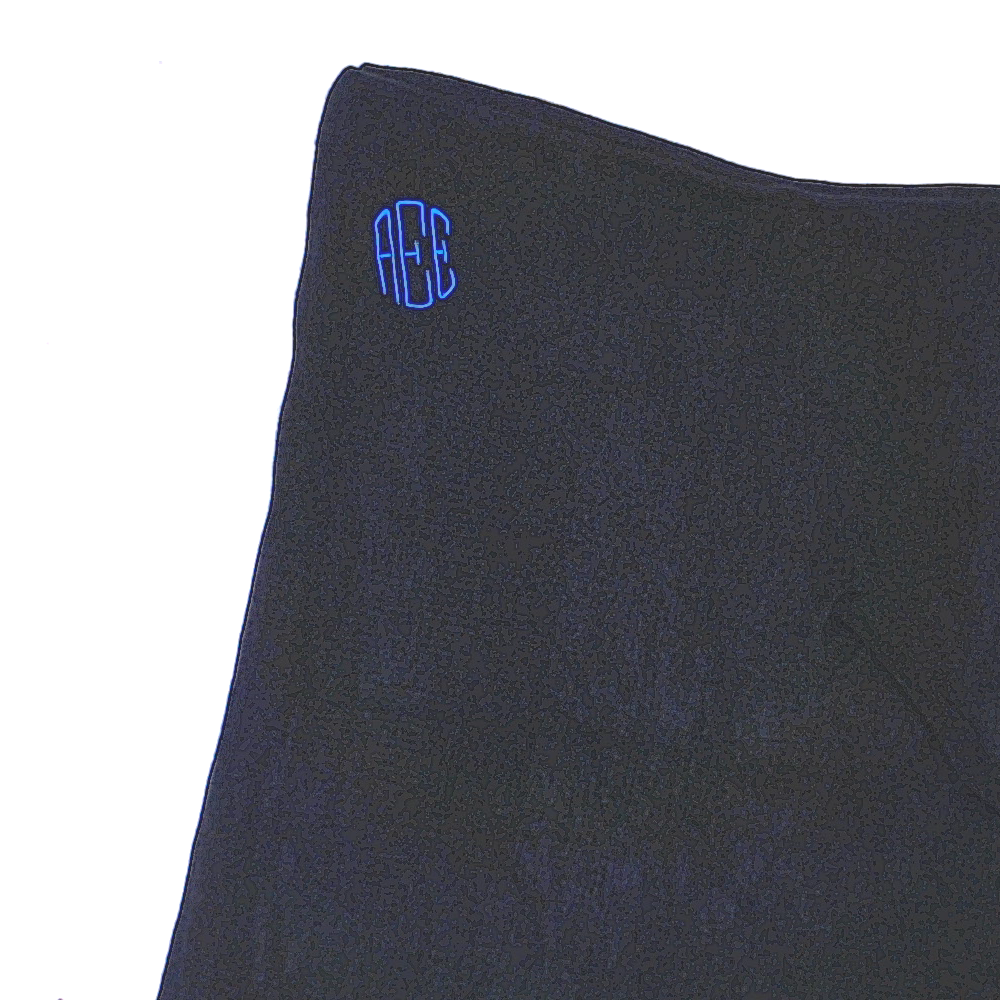 BLOOPER CLOTHING: Monogrammed Poncho Wrap