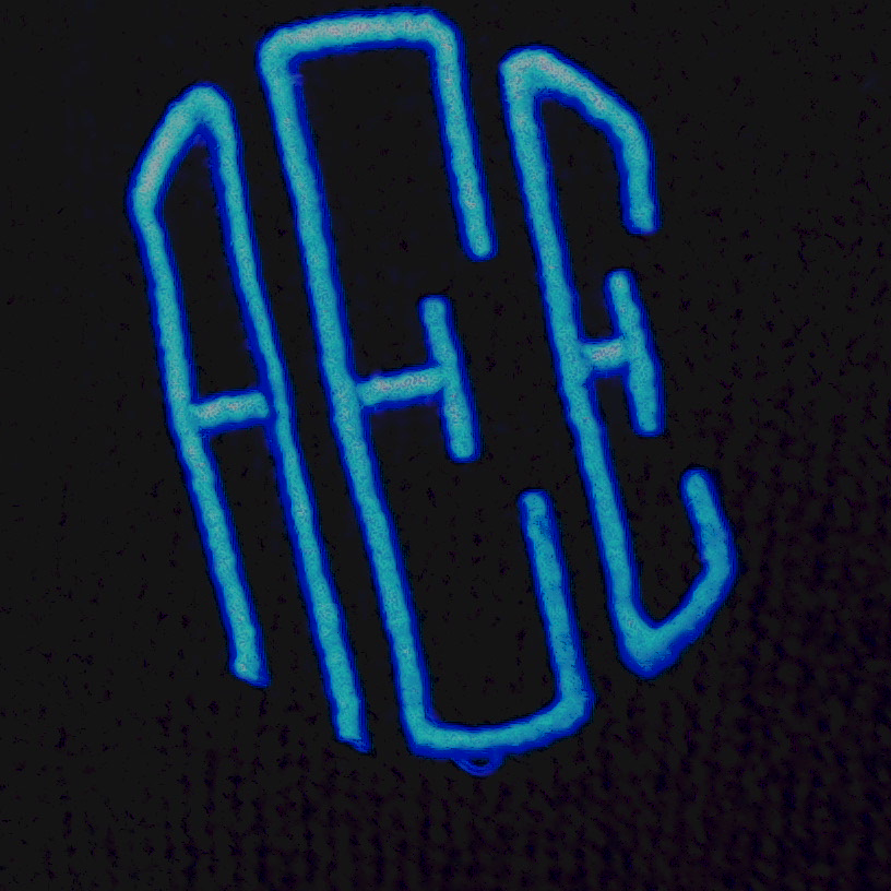 BLOOPER CLOTHING: Monogrammed Poncho Wrap