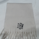 BLOOPER ACCESSORY: Monogrammed Oversized Scarf