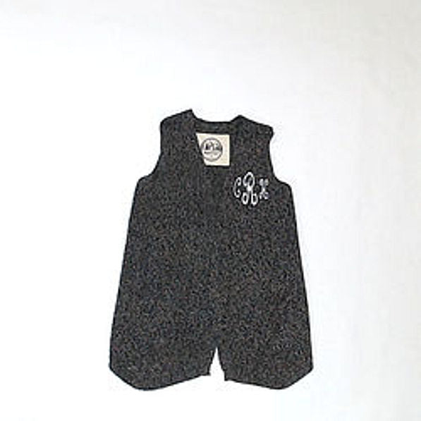 BLOOPER KIDS: Monogrammed Youth Knit Vest
