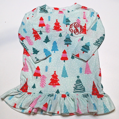 BLOOPER KIDS: Monogrammed Girls Nightgown