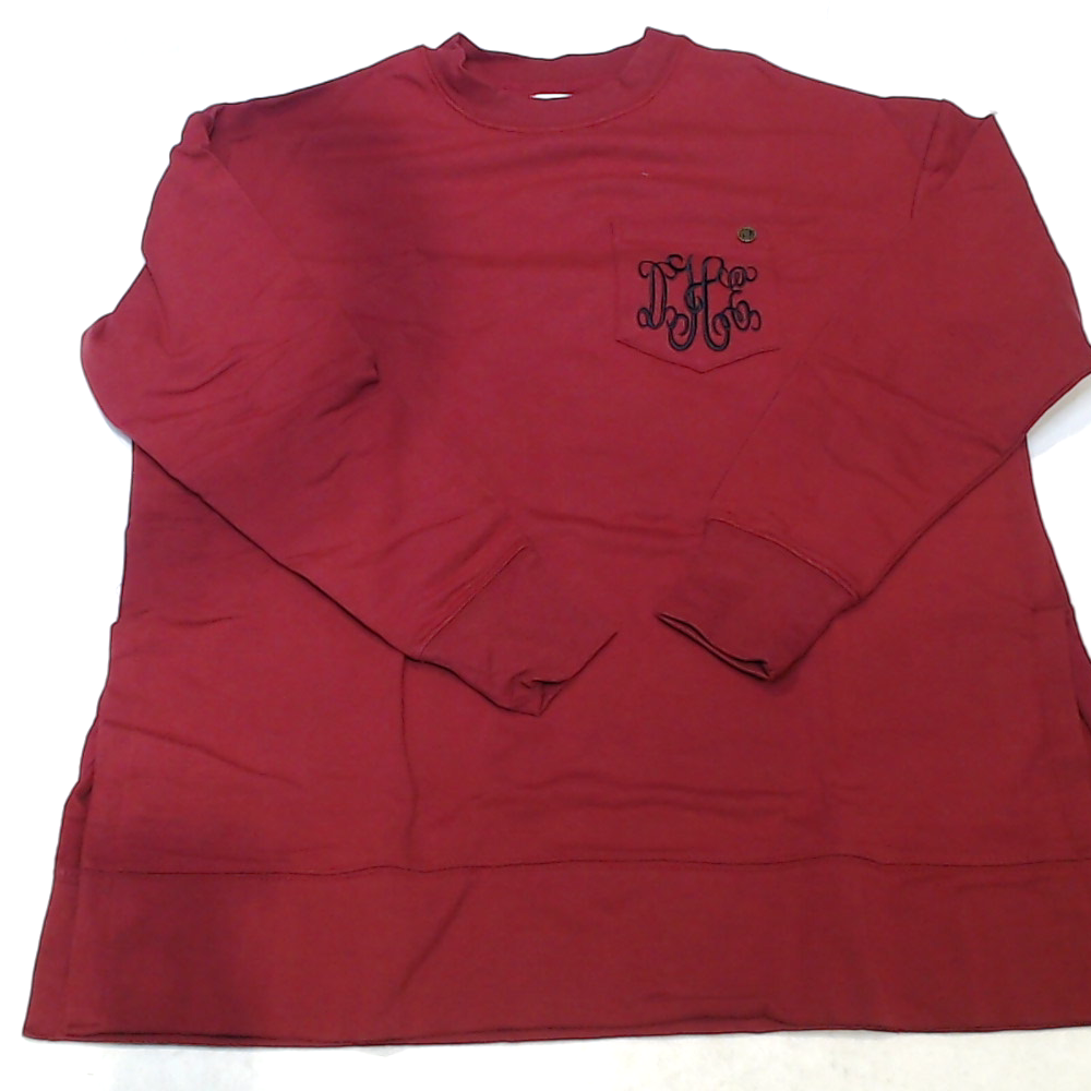 BLOOPER CLOTHING: Monogrammed Crewneck Sweatshirt