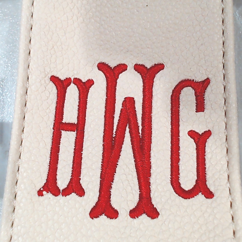BLOOPER BAG: Monogrammed Clear Stadium Crossbody Bag