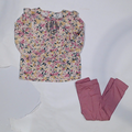 BLOOPER KIDS: Monogrammed Kids Ruffle Set