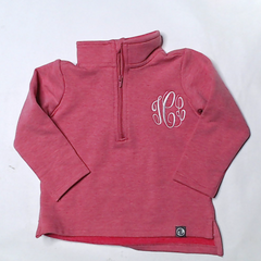 BLOOPER KIDS: Monogrammed Kids Pullover Sweatshirt