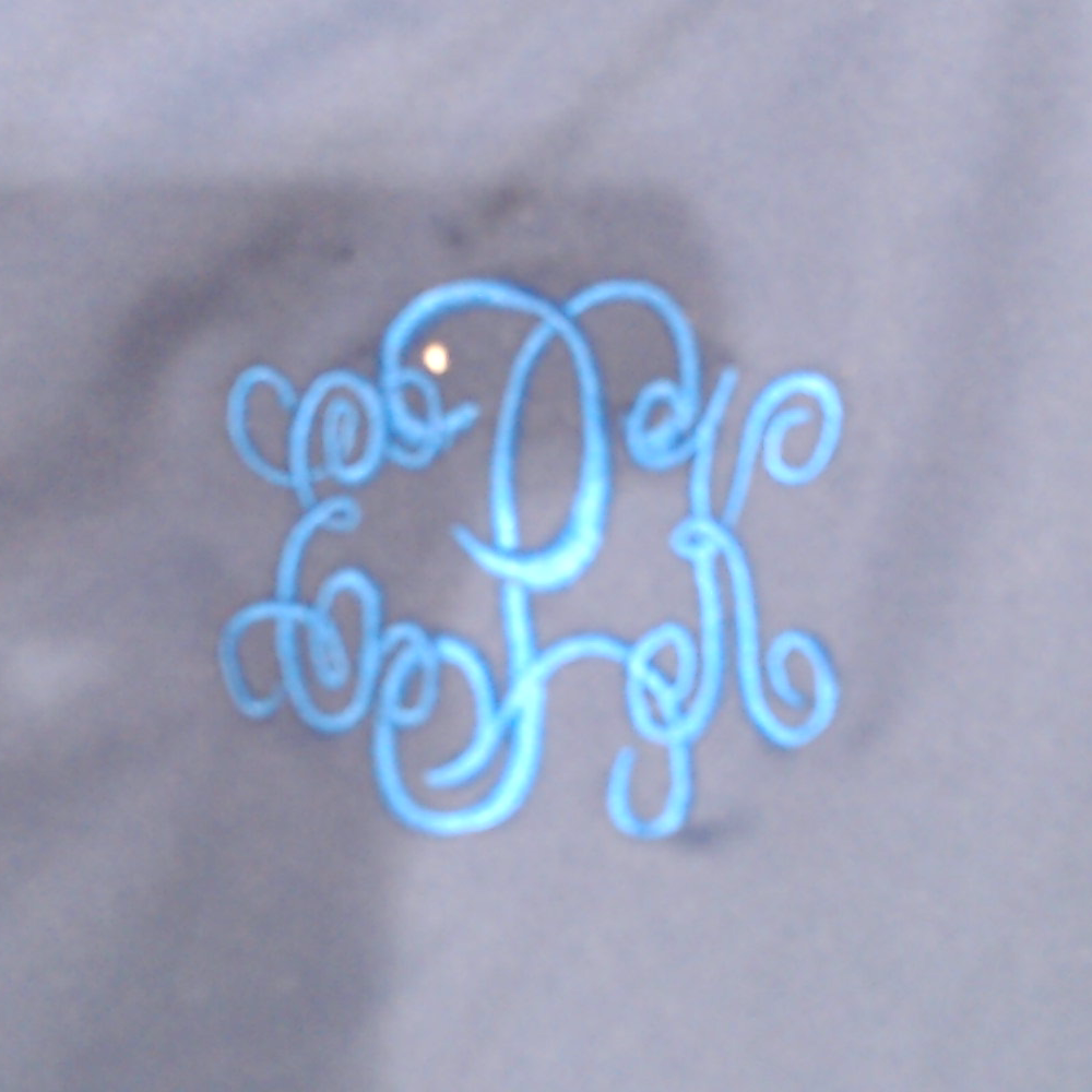 BLOOPER KIDS: Monogrammed Girls Scallop Dress