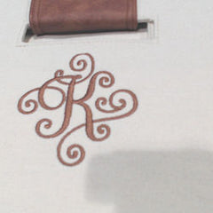 BLOOPER BAG: Monogrammed Casserole Carrier