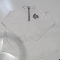 BLOOPER CLOTHING: Monogrammed Quarter Zip Sweatshirt