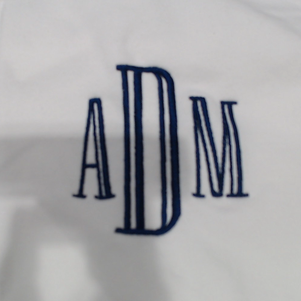 BLOOPER CLOTHING: Monogrammed Quarter Zip Sweatshirt