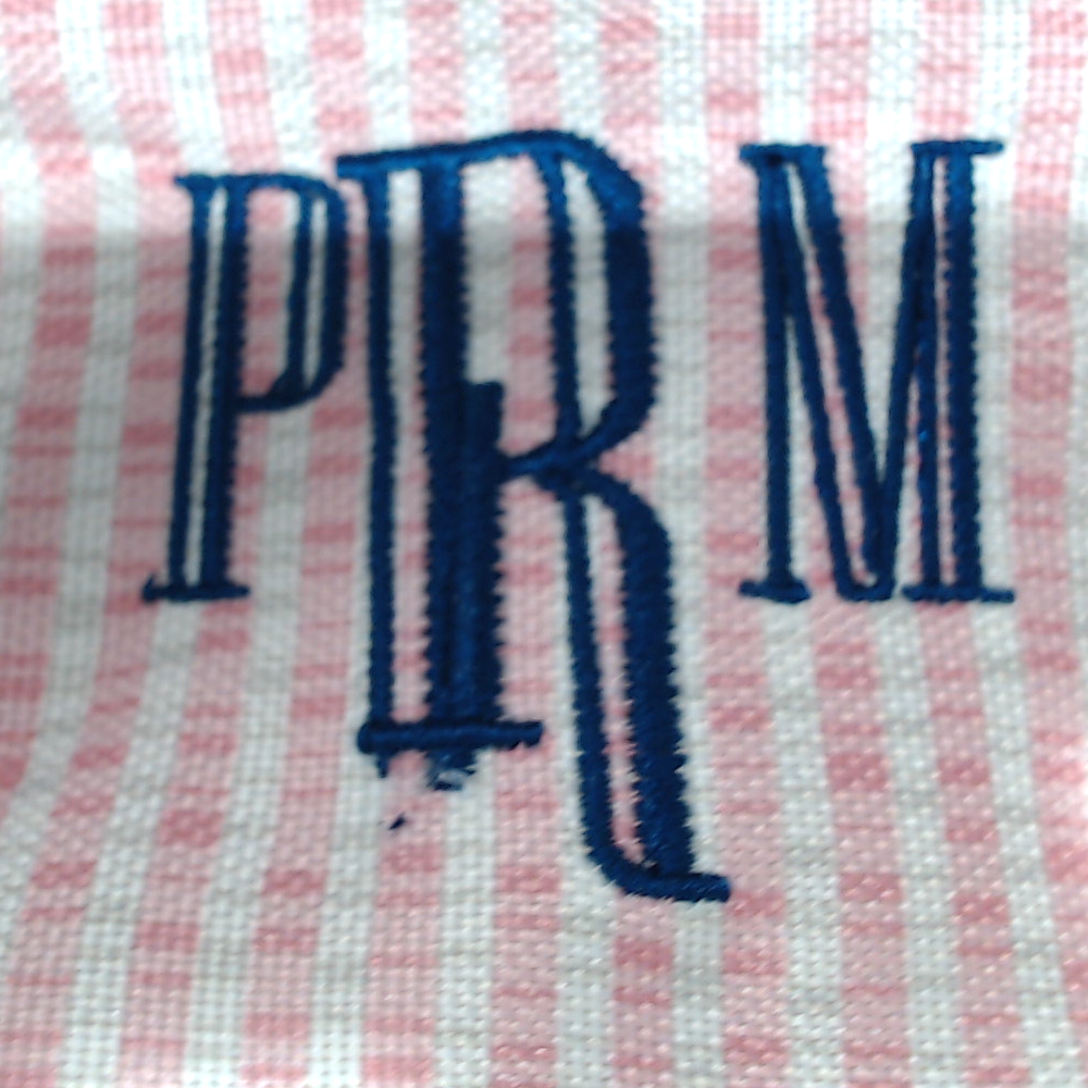 BLOOPER BAG: Monogrammed Makeup Bag
