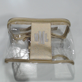 BLOOPER ACCESSORY: Monogrammed Clear Train Case