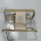BLOOPER ACCESSORY: Monogrammed Clear Train Case