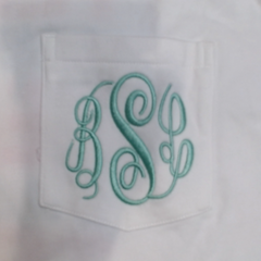 BLOOPER CLOTHING: Monogrammed Teacher Short Sleeve T-Shirt