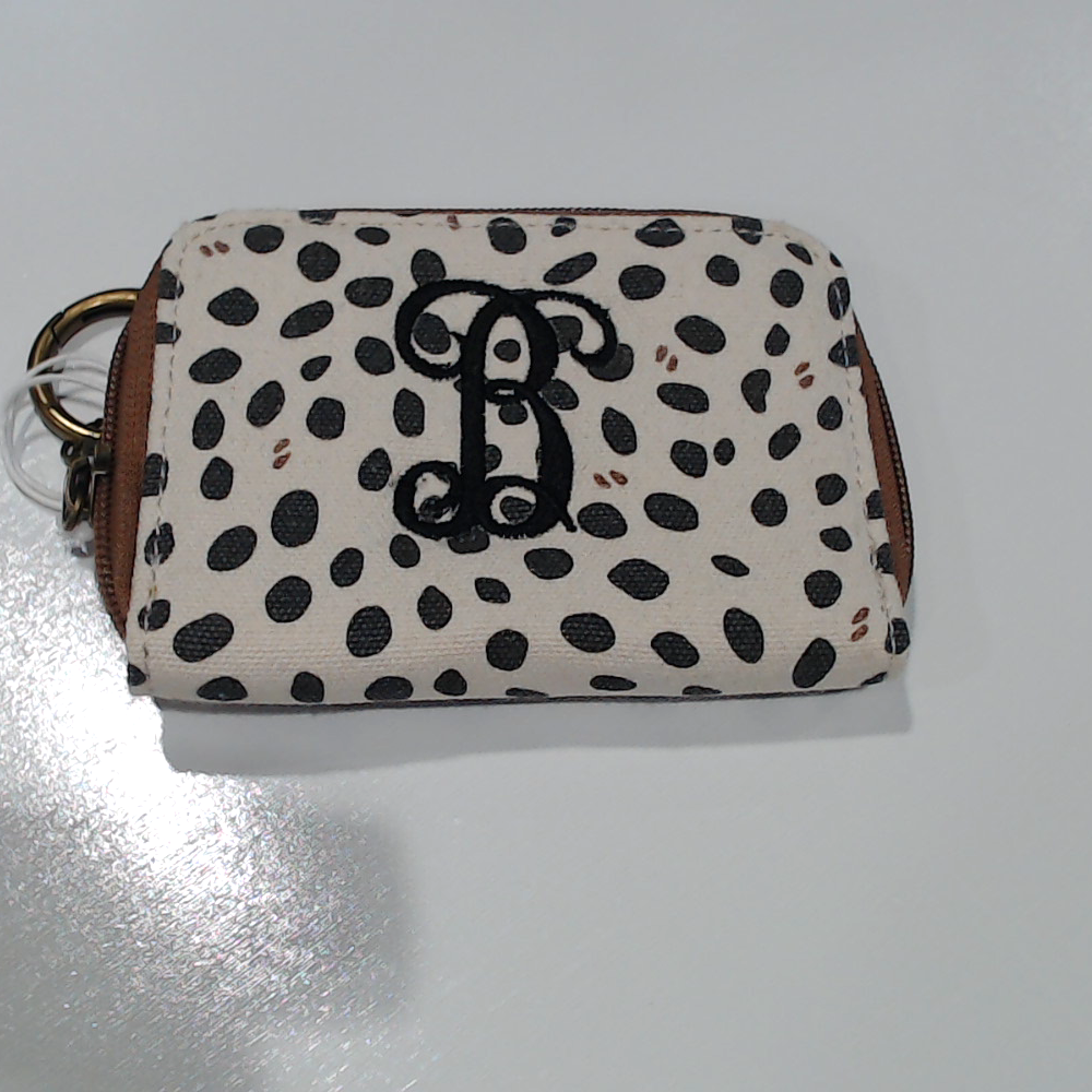 BLOOPER ACCESSORY: Monogrammed Keychain Wallet