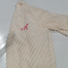 BLOOPER CLOTHING: Monogrammed Plush Robe