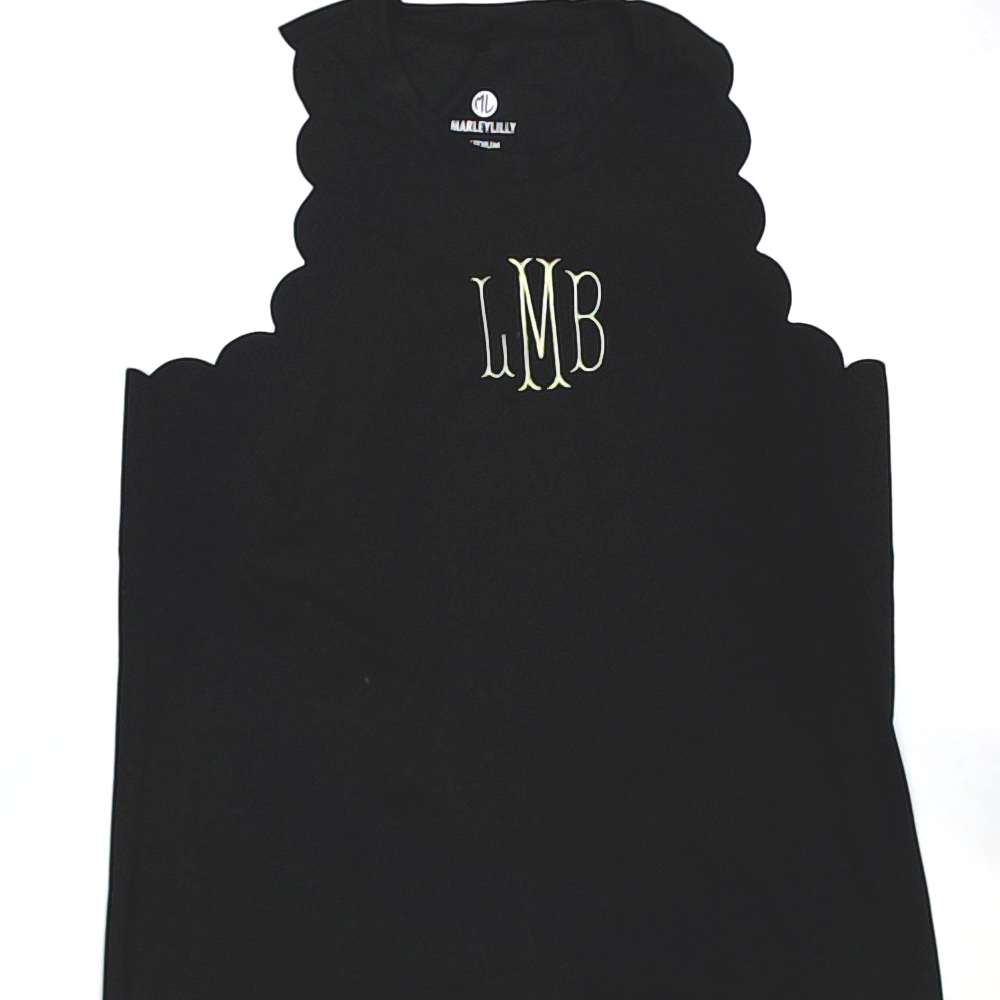 BLOOPER CLOTHING: Monogrammed Exercise Tank