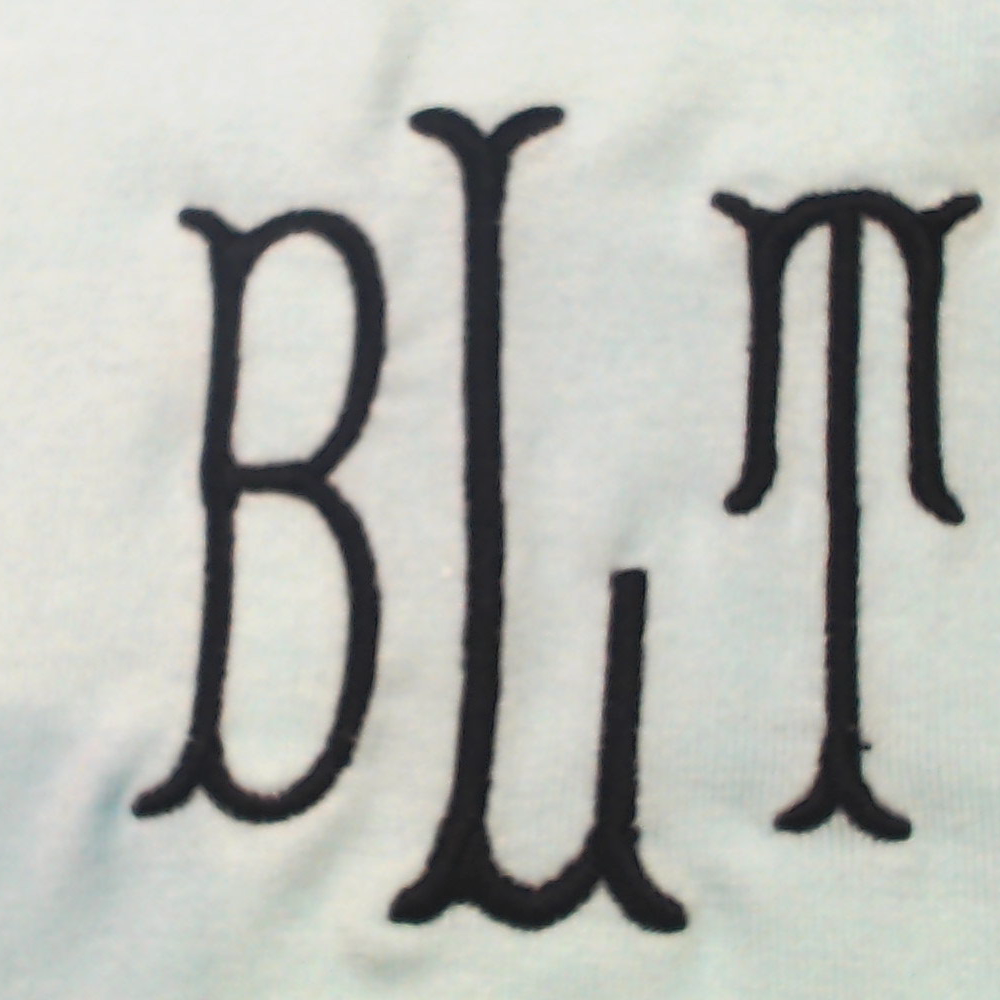 BLOOPER CLOTHING: Monogrammed Basic Tank Top
