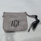 BLOOPER BAG: Monogrammed Saddlebag