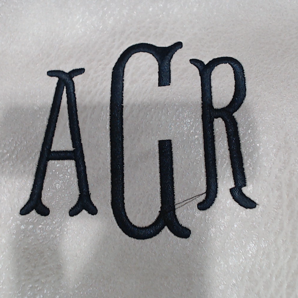 BLOOPER BAG: Monogrammed Saddlebag
