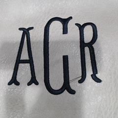 BLOOPER BAG: Monogrammed Saddlebag
