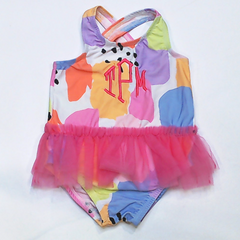 BLOOPER KIDS: Monogrammed Toddler Tutu Bathing Suit
