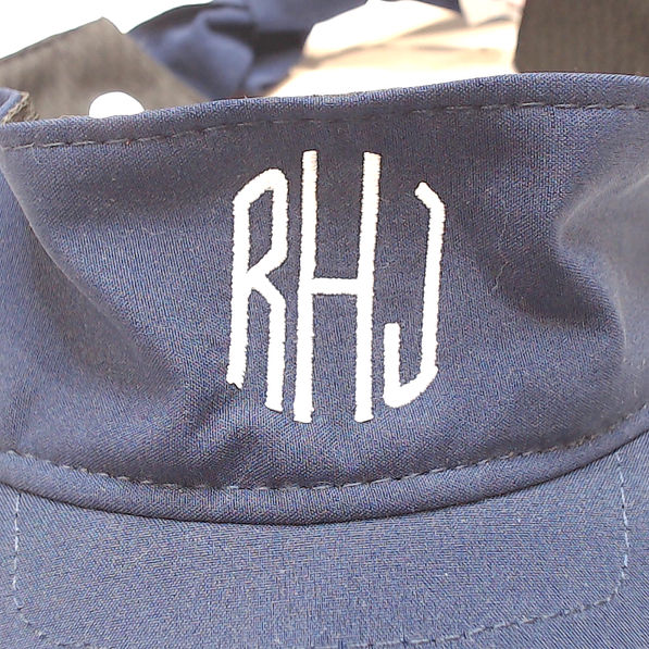 BLOOPER KIDS: Monogrammed Girls Visor