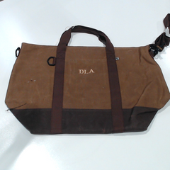 BLOOPER ACCESSORY: Personalized Waxed Canvas Cooler