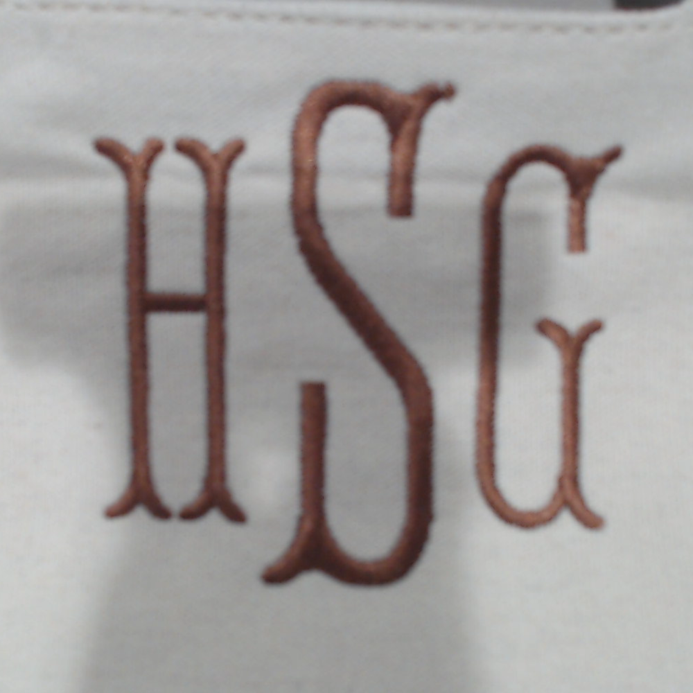 BLOOPER ACCESSORY: Monogrammed Casserole Carrier