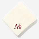 Alpha Phi Plush Blanket | Ivory