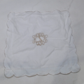 BLOOPER ACCESSORY: Monogrammed Pillow Sham