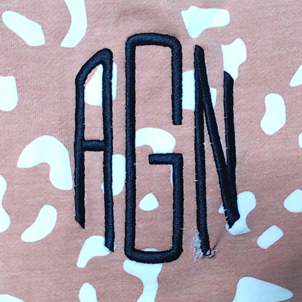 BLOOPER KIDS: Monogrammed Kids Striped Sleeve Shirt