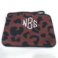 BLOOPER BAG: Monogrammed Neoprene Wristlet