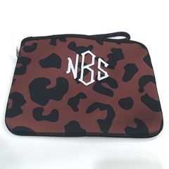 BLOOPER BAG: Monogrammed Neoprene Wristlet