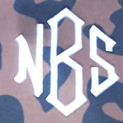 BLOOPER BAG: Monogrammed Neoprene Wristlet