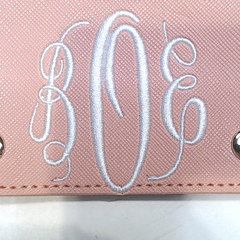 BLOOPER ACCESSORY: Monogrammed Card Holder