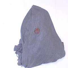 BLOOPER CLOTHING: Monogrammed Poncho Wrap