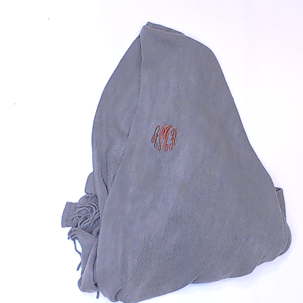 BLOOPER CLOTHING: Monogrammed Poncho Wrap