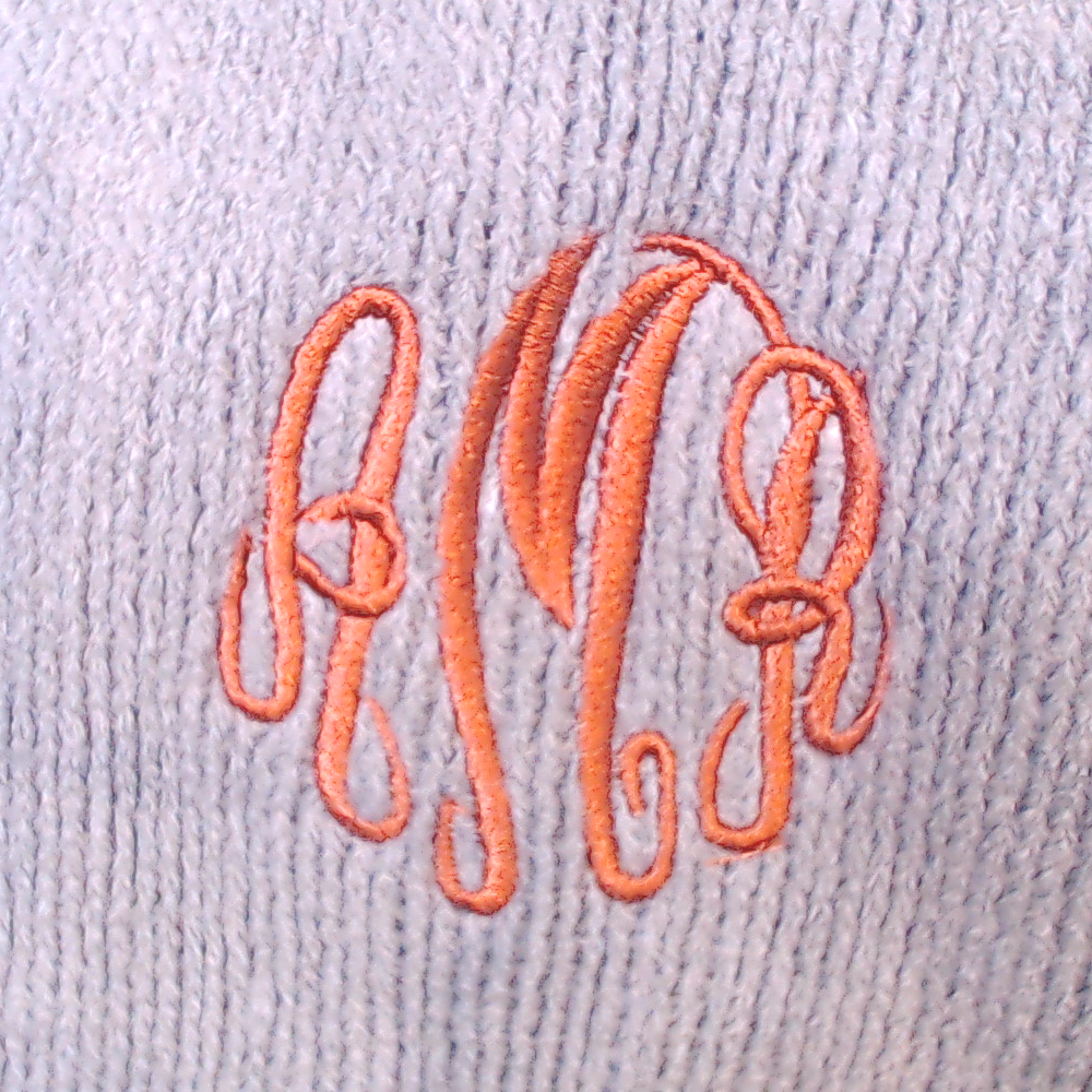 BLOOPER CLOTHING: Monogrammed Poncho Wrap