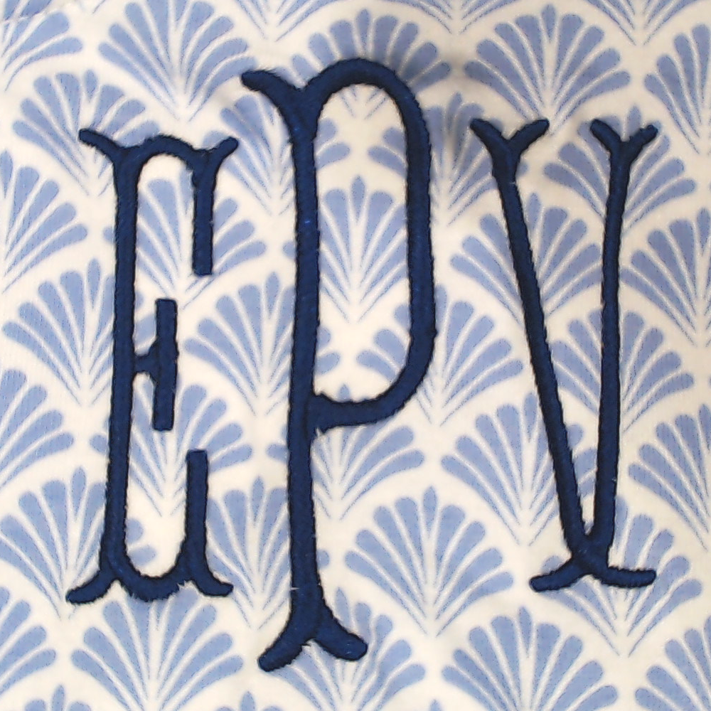 BLOOPER CLOTHING: Monogrammed Ruffle Pajamas