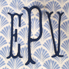 BLOOPER CLOTHING: Monogrammed Ruffle Pajamas