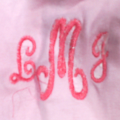 BLOOPER KIDS: Monogrammed Baby Layette Gown
