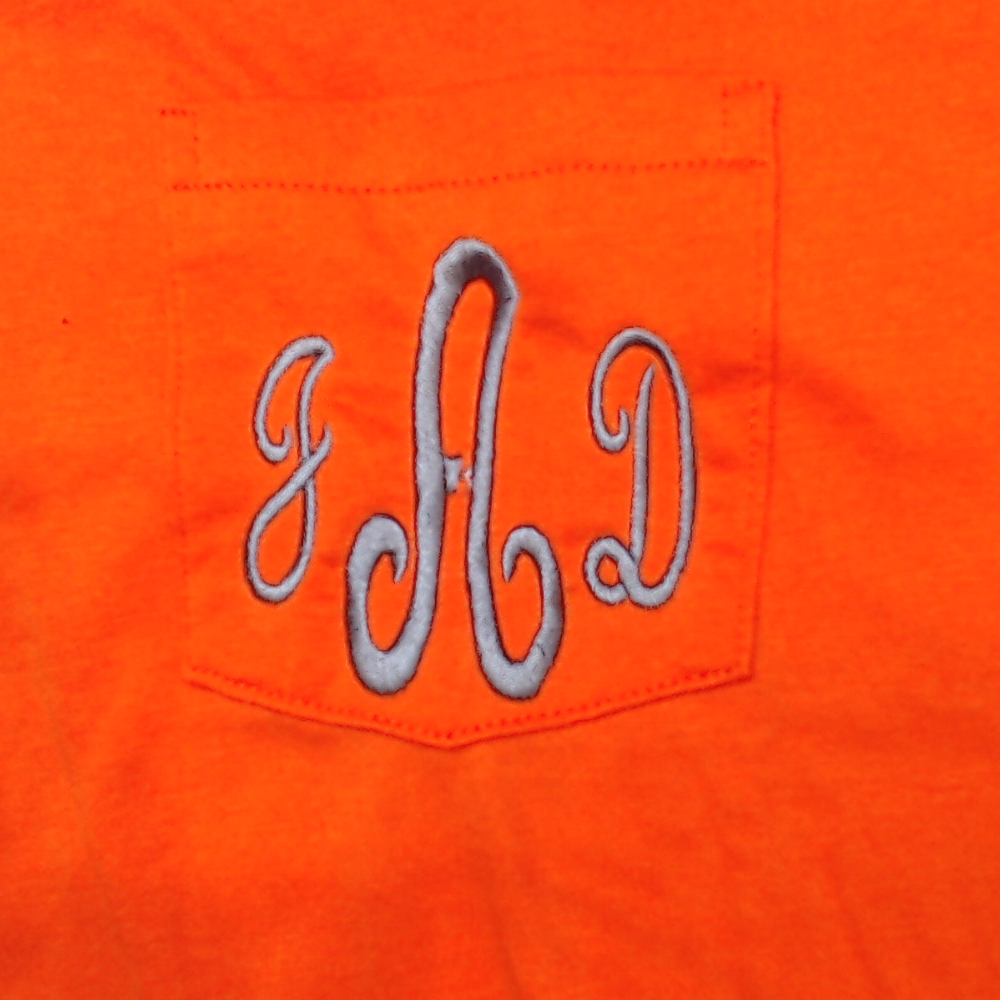 BLOOPER CLOTHING: Monogrammed Long Sleeve Shirt
