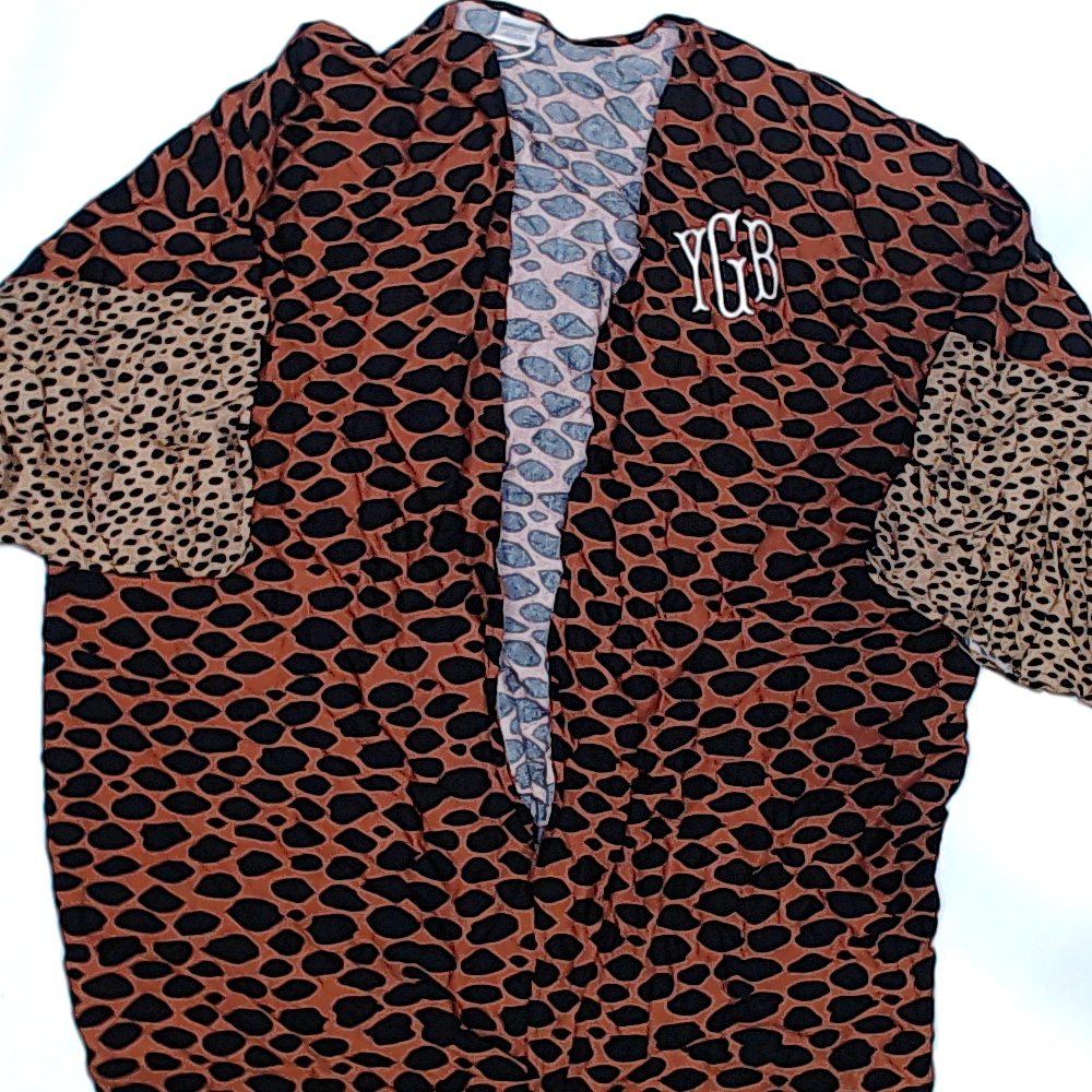 BLOOPER CLOTHING: Monogrammed Duster