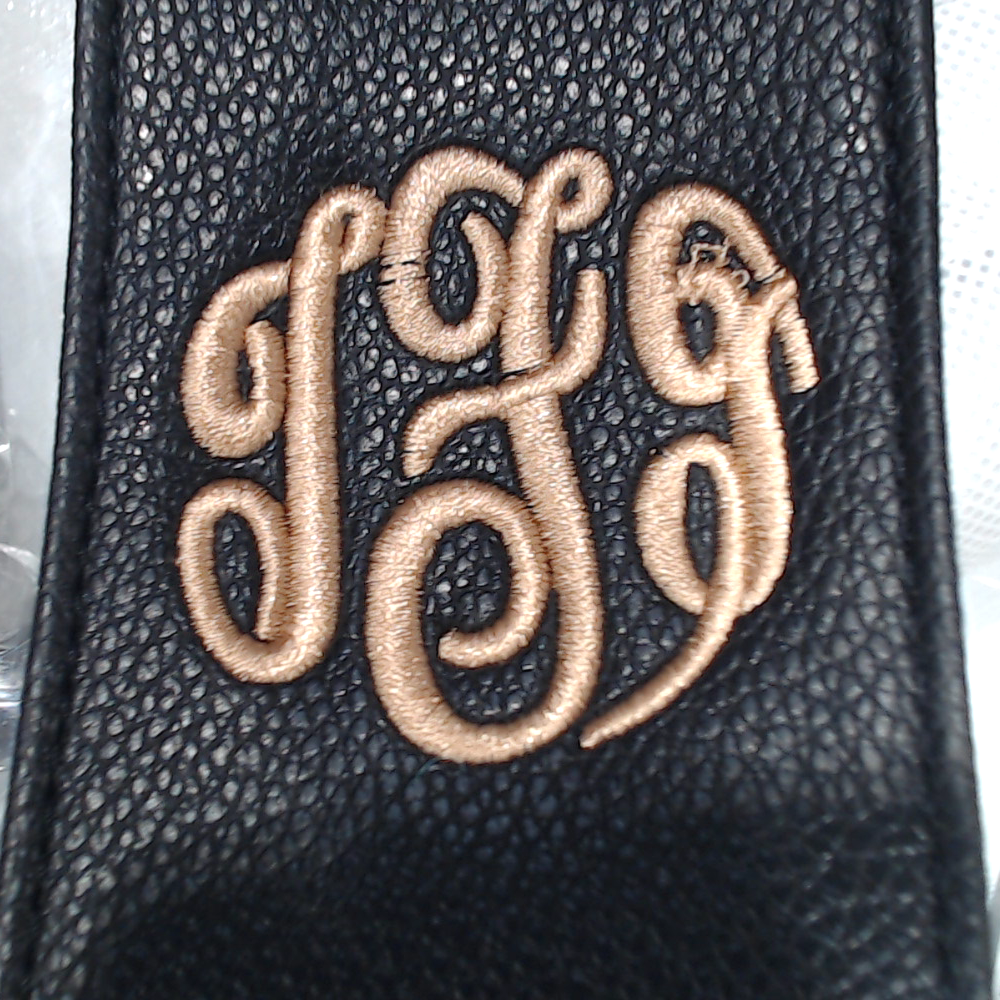 BLOOPER BAG: Monogrammed Clear Stadium Crossbody Bag