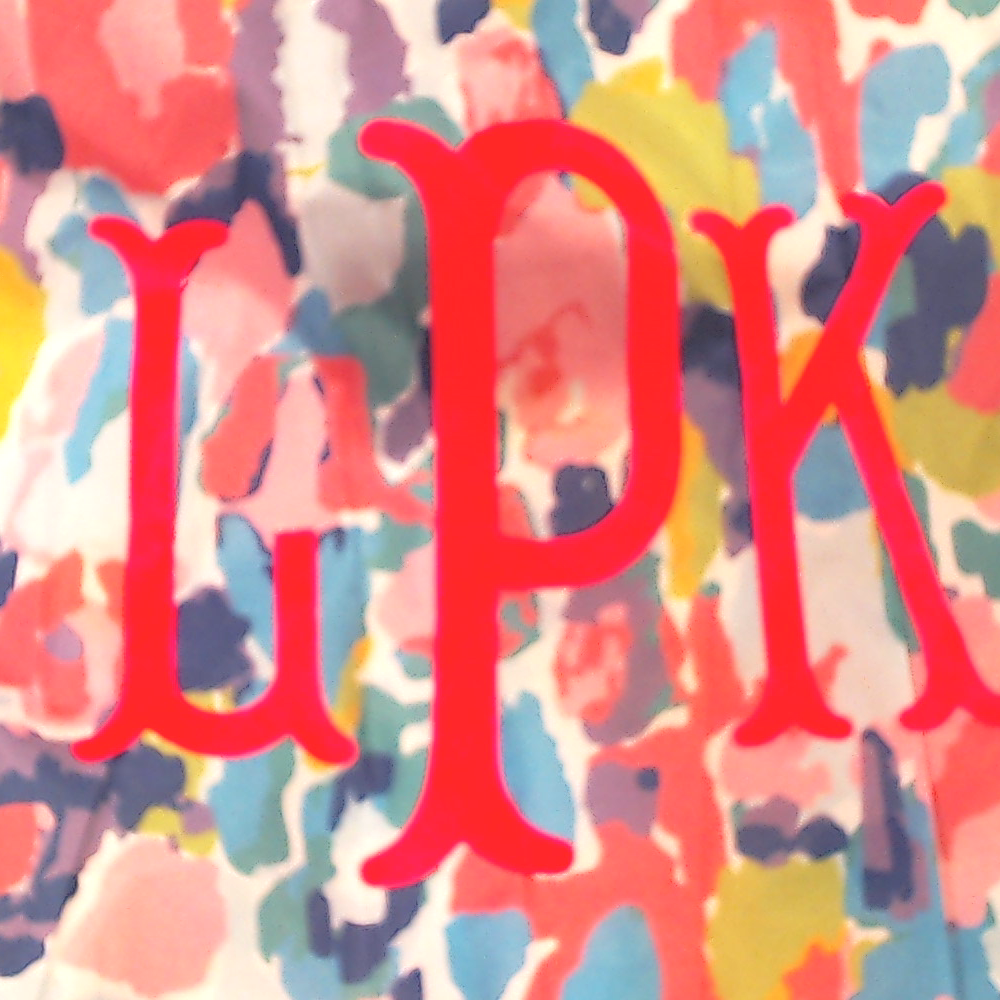 BLOOPER CLOTHING: Monogrammed Rain Poncho