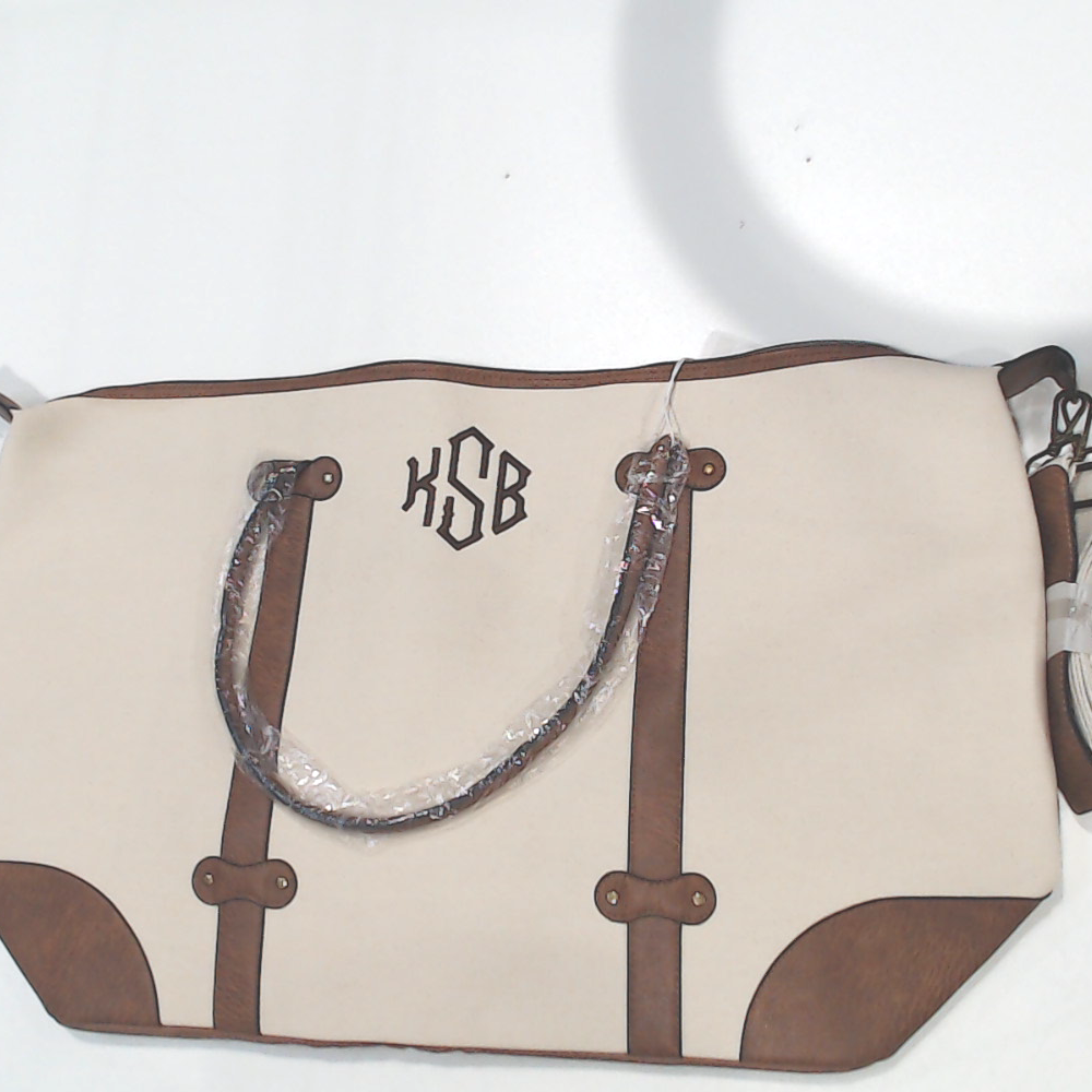 BLOOPER BAG: Monogrammed Vintage Weekender - Promotional